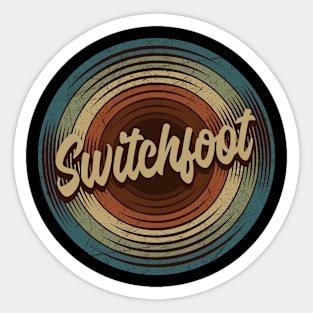 Switchfoot Vintage Vinyl Sticker